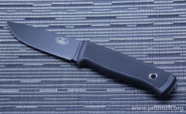   Fallkniven F1 Pilot Survival Knife (Black Blade, Zytel Sheath)