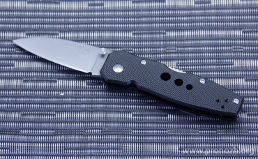   SOG Contractor I, Satin Finish Blade, Black Aluminum Handle