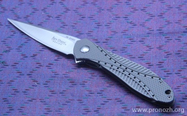   CRKT Eros (IKBS Flipper), Satin Finish Blade, Bead Blast Finished CNC Machined Titanium Handle