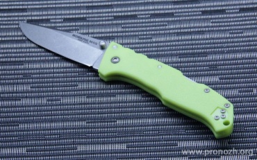   Cold Steel Working Man, Stonewash Blade, Neon Green GFN Handles