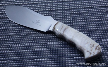 Фиксированный нож ARNO BERNARD Rhino Sheep Horn
