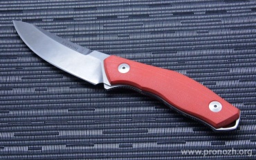   Fantoni C.U.T Fixed, Stonewash  Blade, Crucible S30V Steel, Orange G-10  Handle,  Kydex Sheath