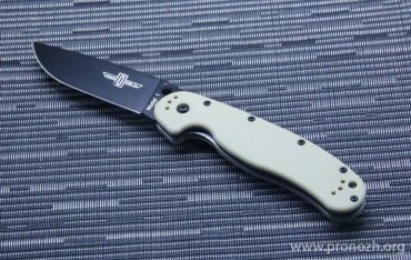   Ontario RAT I  Limited Edition Model, D2 Tool Steel, Black Blade, Desert Tan GRN Handle