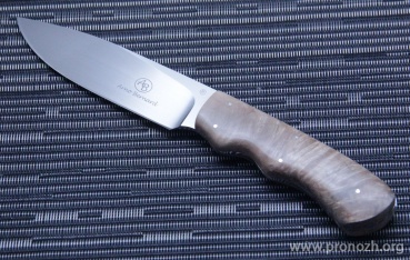 Фиксированный нож ARNO BERNARD Cheetah R Spalted Maple