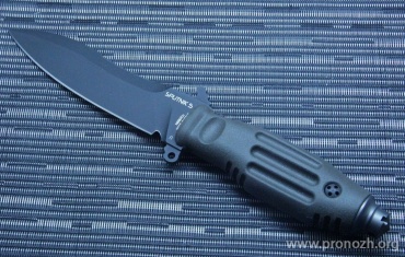   FOX MD Collaboration "Sputnik 5", Black Cerakote Blade, OD Green Forprene Handle