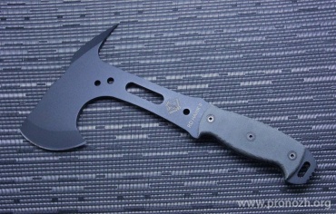  Ontario RD Hawk Pick Black Micarta