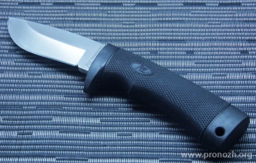   Katz  Black Kat, Satin Finish, Kraton Handle, Cordura Sheath