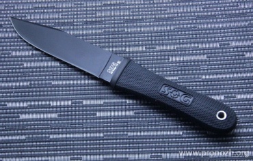 Фиксированный нож SOG  NW Ranger, Black Ti-Ni Blade, Aus-8 Steel, Kraton Handle
