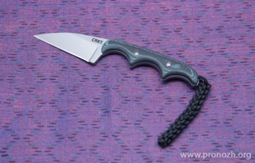 Фиксированный нож CRKT Minimalist, Wharncliffe blade
