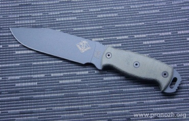   Ontario RD-6, Black Canvas Micarta Handle