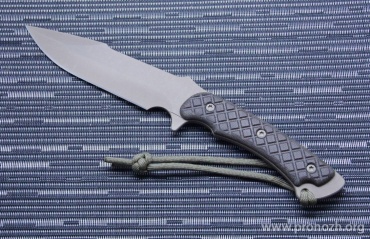 Фиксированный нож Spartan Blades Horkos (Flat Dark Earth Coating Blade, Green Micarta Handle, Black Nylon Sheath)