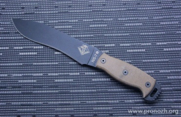   Ontario NS-7 Tan Micarta Handle