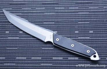   Mercury Dragon, Stonewashed Blade, Black G-10 Handle