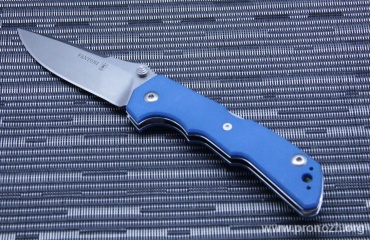    Fantoni  Mix, Stonewash Blade, Crucible CPM S30V Steel, Blue G-10 Handle