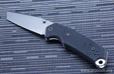   Buck Bravo, BeadBlast 154CM Steel, Plain Blade, Black G-10 Handle