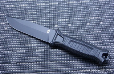   Gerber StrongArm Black Blade, Black Handle