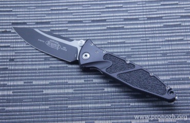Складной нож Microtech Socom Elite Clip Point, 2-Tone Blade,  Black Standard