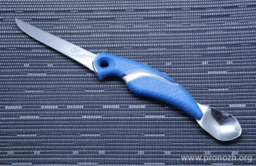 Филейный нож Cuda 5" Titanium Bonded, Fillet Knife with Roe Spoon