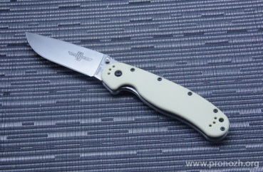   Ontario RAT I  Limited Edition Model, D2 Tool Steel, Satin Finish Blade, Desert Tan GRN Handle