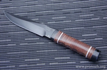 Фиксированный нож SOG Tech Bowie - 2.0, Black Ti-Ni  Blade, Aus-8 Steel, Leather Handle