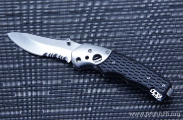 Складной нож SOG Pendulum, Satin Finish Blade,  VG-10 Steel, Black GRN Handle, Combo Edge