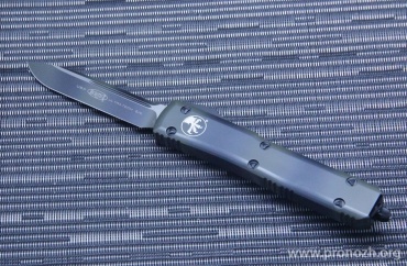 Автоматический складной нож фронтального выброса Microtech Ultratech S/E, Green Camo Standard