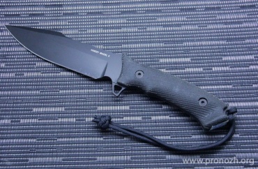 Фиксированный нож Spartan Blades Harsey Model II (DLC Coating Blade, Black Micarta Handle, Black Nylon Sheath)