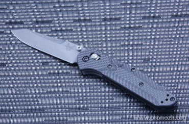   Benchmade 940 Osborne, Crucible CPM S90V Steel, Stonewashed Blade, Carbon Fiber Handle