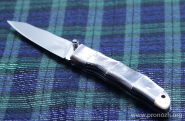 Складной нож G.Sakai  "Female Bamboo", Abalone Handle