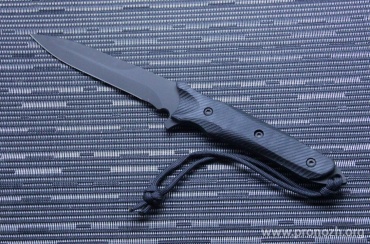   Spartan Blades Breed Fighter (DLC Coating Blade, Black Micarta Handle, Coyote Tan Nylon Sheath