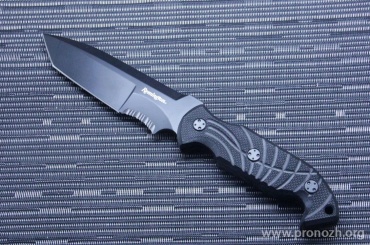   Remington  Tango II, Tanto, Teflon Coated Blade, Black G-10 Handle