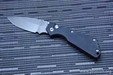    Pro-Tech Pro-Strider SnG Auto, Stonewash Blade, Solid Black Aluminum