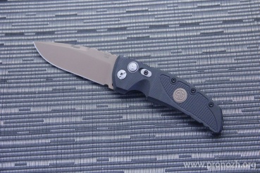    Hogue EX-01 3.5" Sig Sauer Emperor Scorpion Drop Point Auto, Flat Dark Earth PVD  Blade, Black G-10 Handle