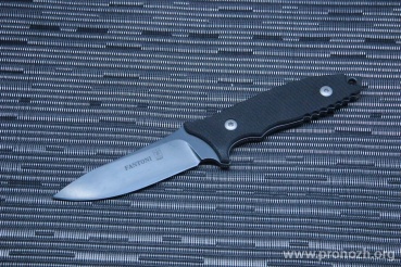   Fantoni HB Fixed, Black G-10 Handle, PVD - Coated Crucible CPM S35VN, Kydex Sheath