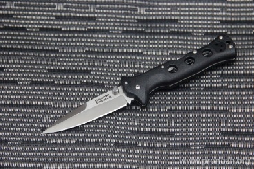   Cold Steel Counter Point II, Satin Finish Cartpenter CTS BD1 Alloy, Black Grivory Handle