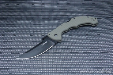   Cold Steel Talwar 4, Carpenter CTS XHP, Plain Edge, DLC Coating, OD Green G-10 Handles