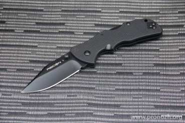   Cold Steel  Mini Recon 1 Clip Point, Carpenters CTS XHP Steel,  DLC-Coating Blade, Black G-10 Handle