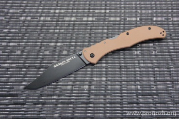   Cold Steel Broken Skull II, DLC-Coated Blade, Carpenter CTS  XHP Steel, Coyote Tan G-10 Handle