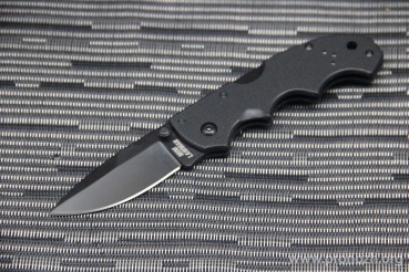   Cold Steel  Mini Lawman, Carpenter CTS XHP Steel,  DLC Coating Blade, Black G-10 Handle