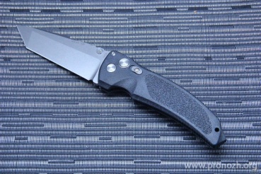   Hogue EX-03 4" Tanto Manual, Stone-Tumbled  Blade, Matte Black Handle