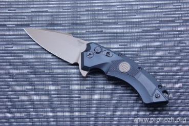    Hogue EX-05 3.5" Sig Sauer X5 Flipper, Flat Dark Earth PVD Blade, Black Aluminum Handle with G10 Inserts Handle