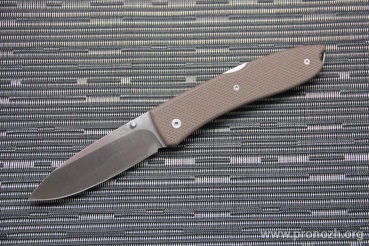 C  Lion Steel Big Opera, Satin Finish Blade, Sand G-10 Handle