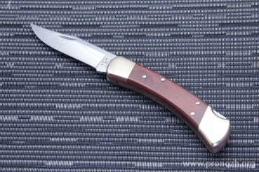   Buck Folding Hunter,Chairman Series, Satin Finish 420HC Steel, Cherry Dymondwood Handle