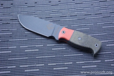   Ontario RD6 Afgan Signature, Orange G-10 / Black Micarta Handles