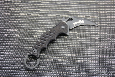   Fox  Karambit Flipper, Black Blade, G-10 Handle