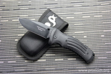   BlackFox Kuma Tactical, Black Blade, Black G-10 Handle