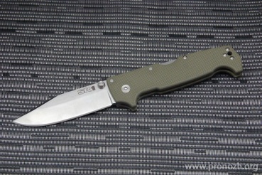   Cold Steel  SR1, Satin Finish Blade, Crucible CPM S35VN Steel, OD Green G-10 Handle