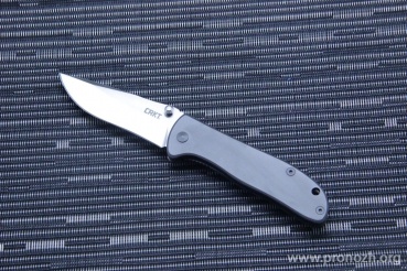  CRKT Drifter, Satin Finish Blade, Titanium Nitride Coated Steel Handle