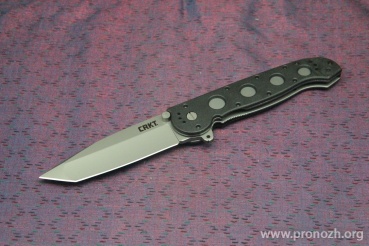   CRKT Kit Carson M16 Tanto, Black Zytel Handle