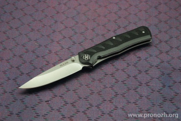 Складной нож Ruger Knives Crack-Shot , Stonewashed Blade, Plain Edge